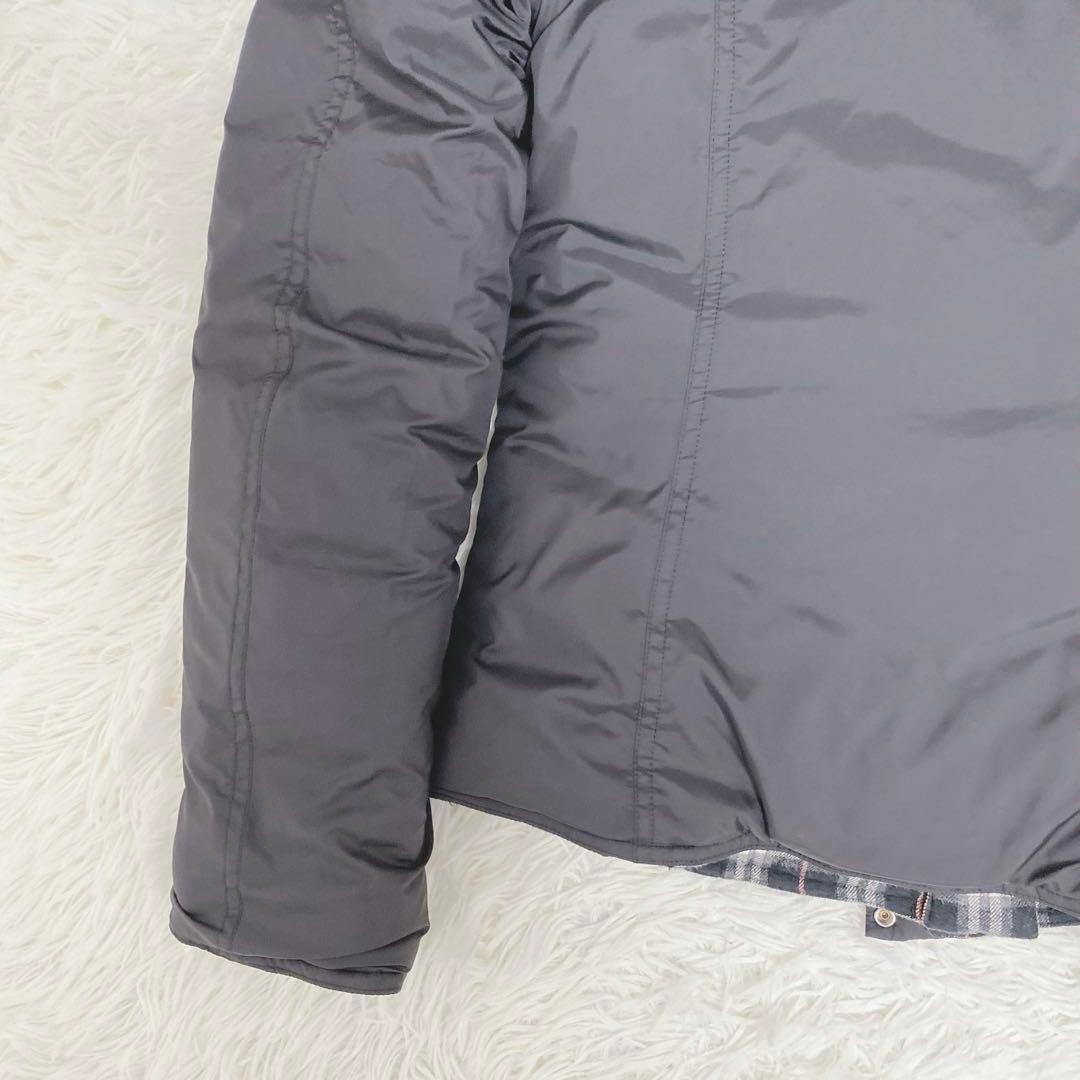 美品 バーバリーブルーレーベル ノバチェック 中綿ジャケット リバーシブル 40