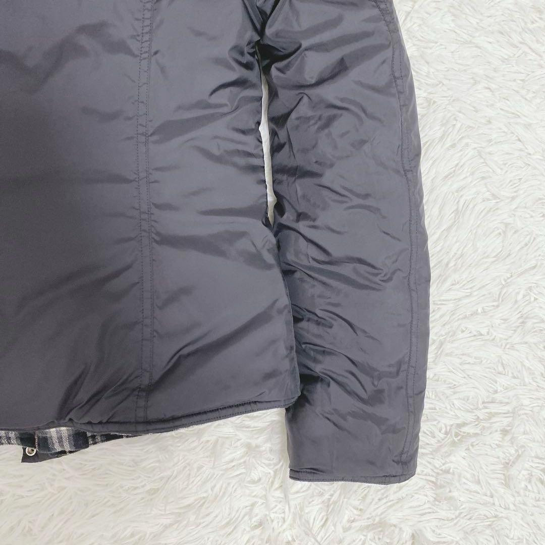 美品 バーバリーブルーレーベル ノバチェック 中綿ジャケット リバーシブル 40