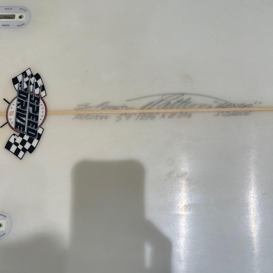 ｔｉｍｙpattersonショートボード ホワイト