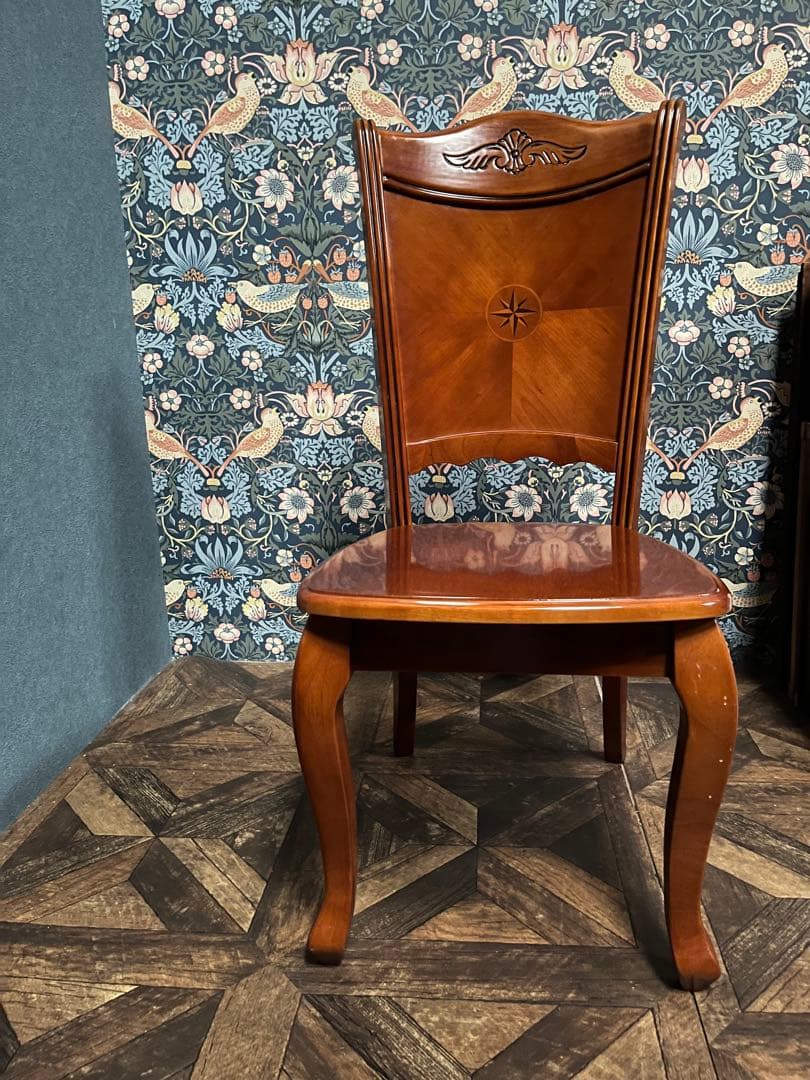 ゆー＊ダイニングチェア 椅子 猫脚 インテリア アンティーク 木製