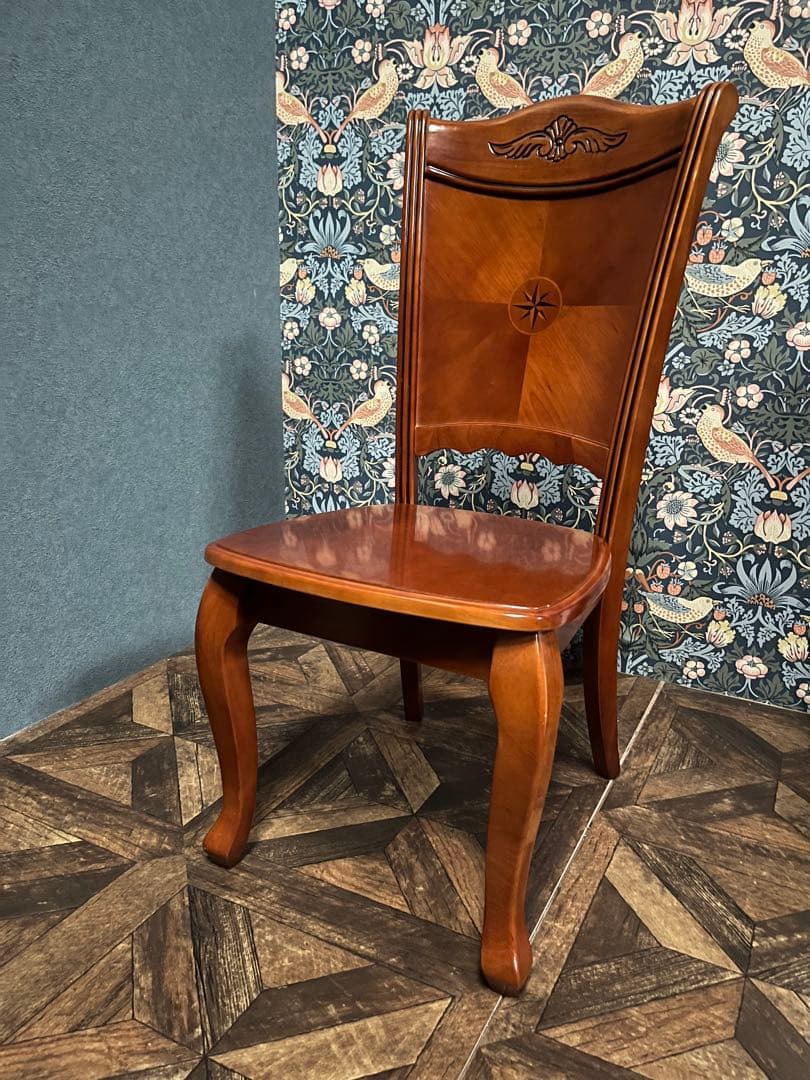 ゆー＊ダイニングチェア 椅子 猫脚 インテリア アンティーク 木製