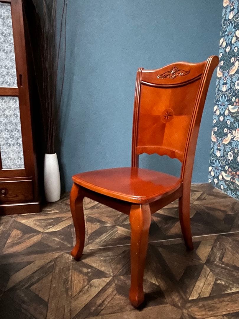ゆー＊ダイニングチェア 椅子 猫脚 インテリア アンティーク 木製