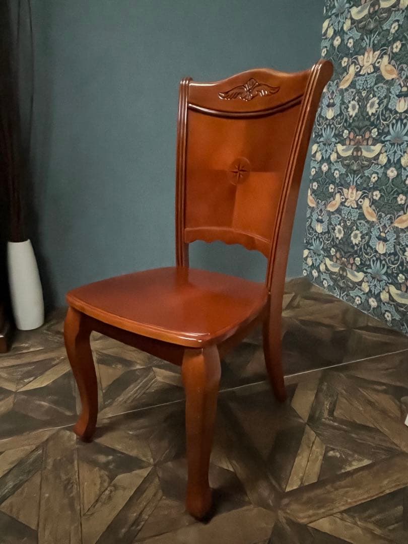 ゆー＊ダイニングチェア 椅子 猫脚 インテリア アンティーク 木製