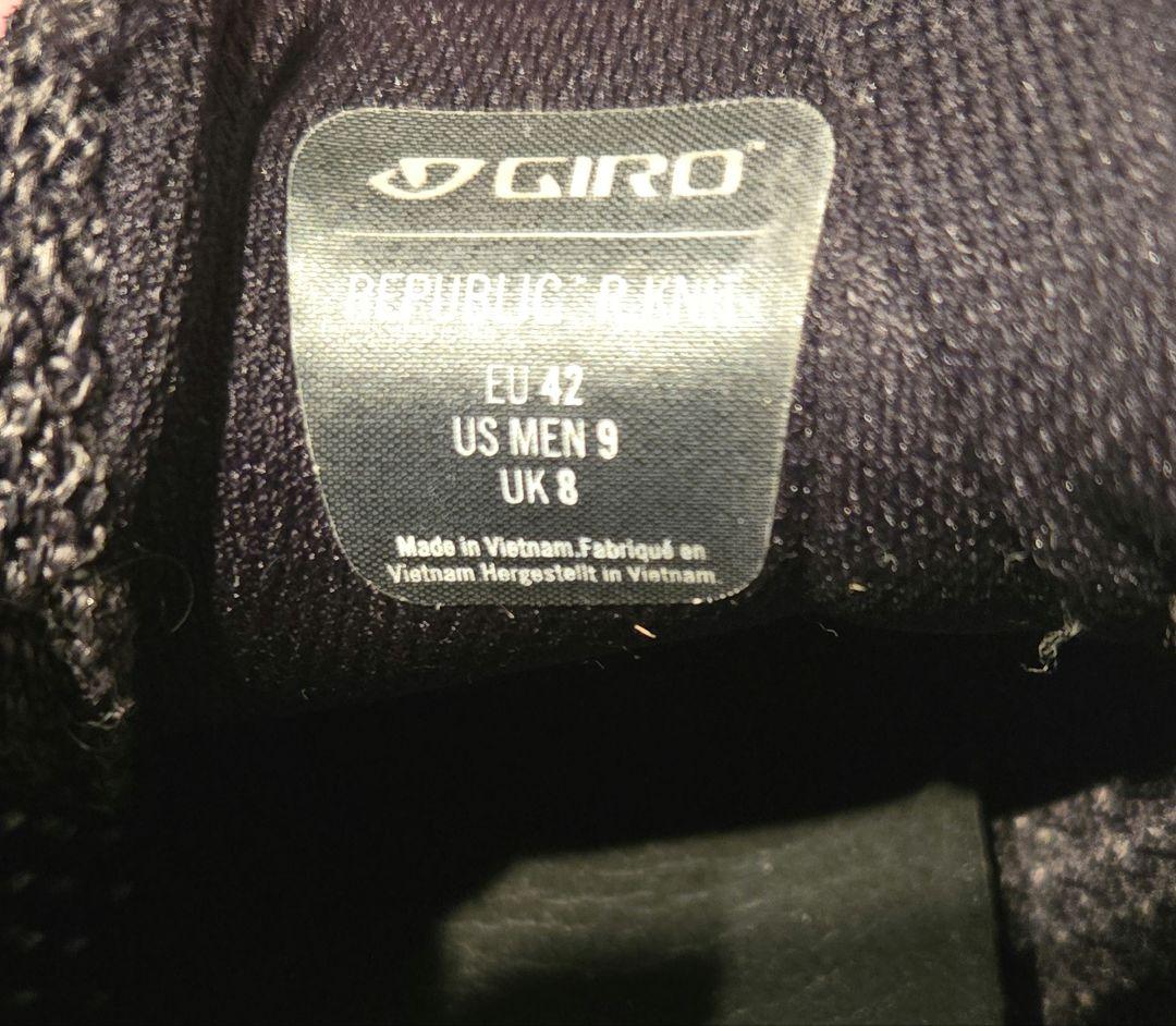 Giro Republic R Knit EU42 SPDシューズ