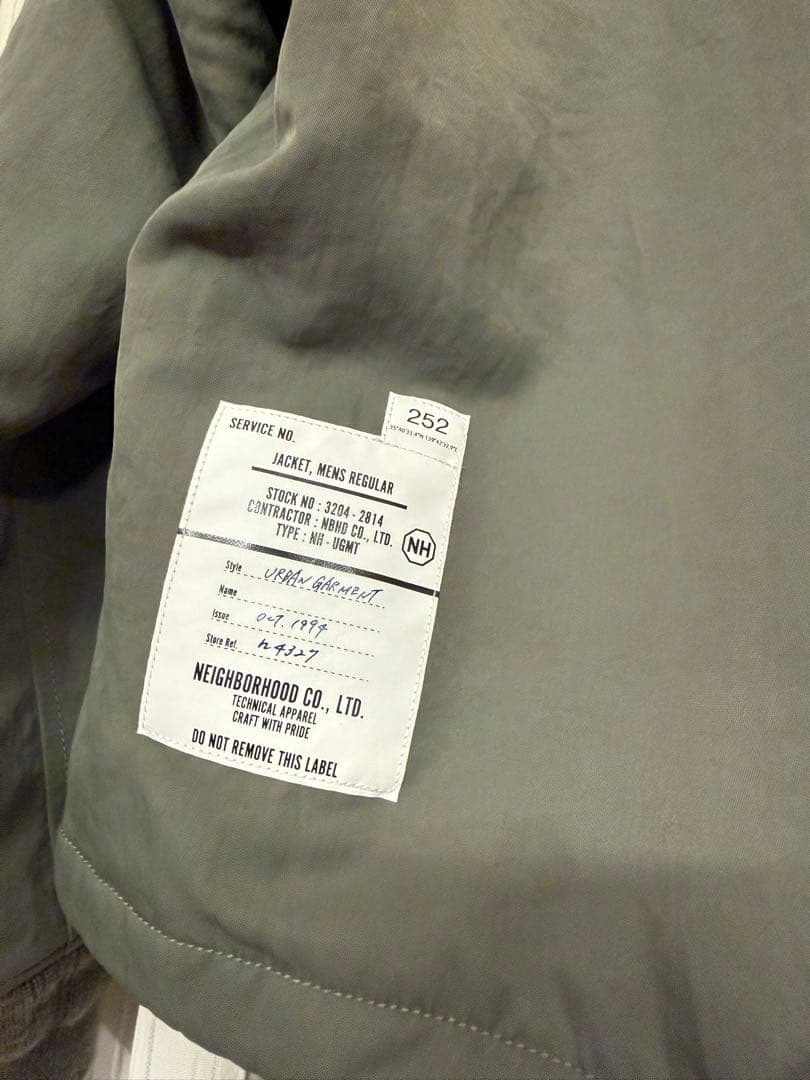 ジャケット・アウター 25AW NEIGHBORHOOD G-8 FLIGHT JACKET S