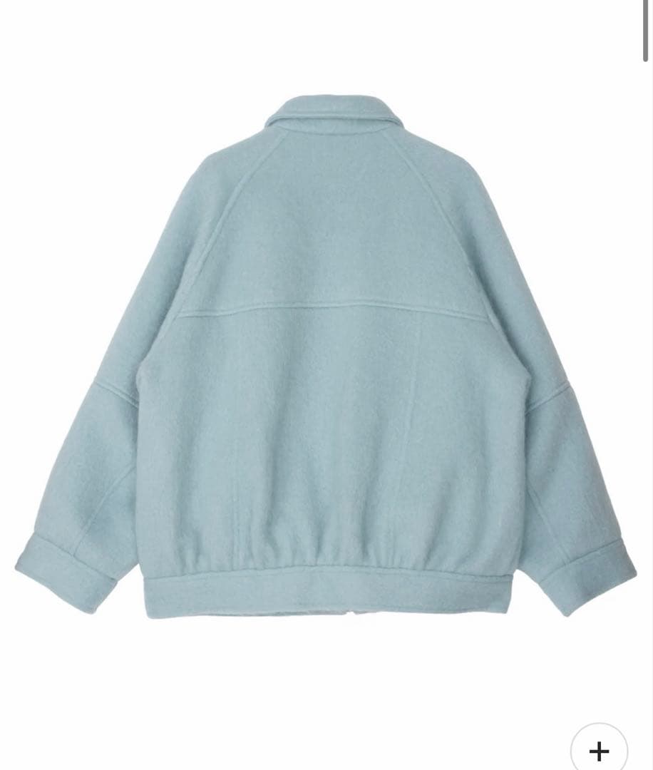 ジャケット・アウター UND MOHAIR SHAGGY FLIGHT JACKET