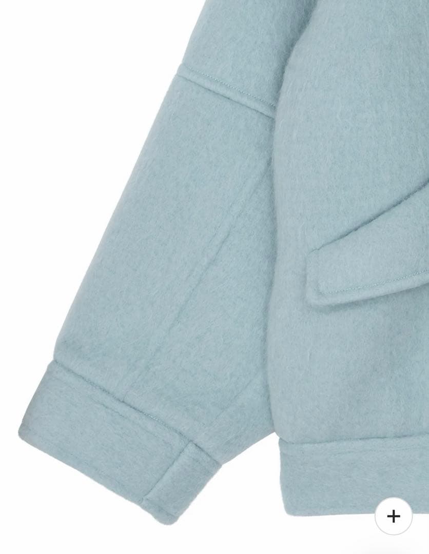 ジャケット・アウター UND MOHAIR SHAGGY FLIGHT JACKET