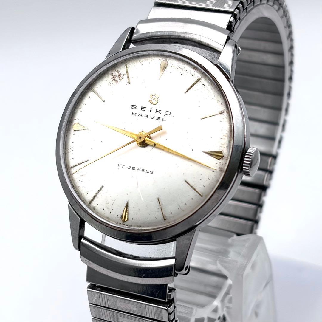 SEIKO MAVEL マーベル 手巻き 17石 メンズ 不動 ジャンク