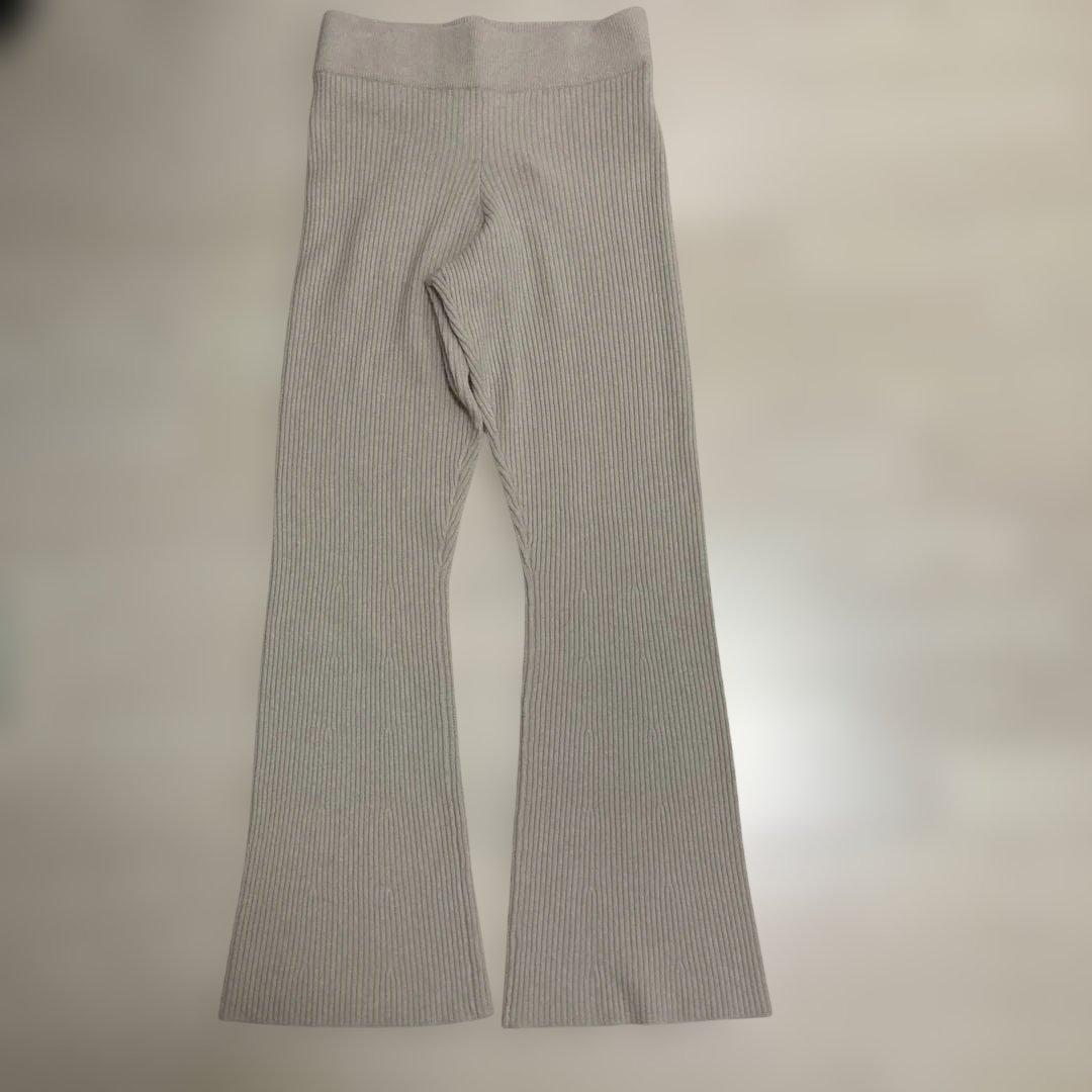 新品タグ付 AP STUDIO ドゥーズィエムクラス リブニットパンツ 38