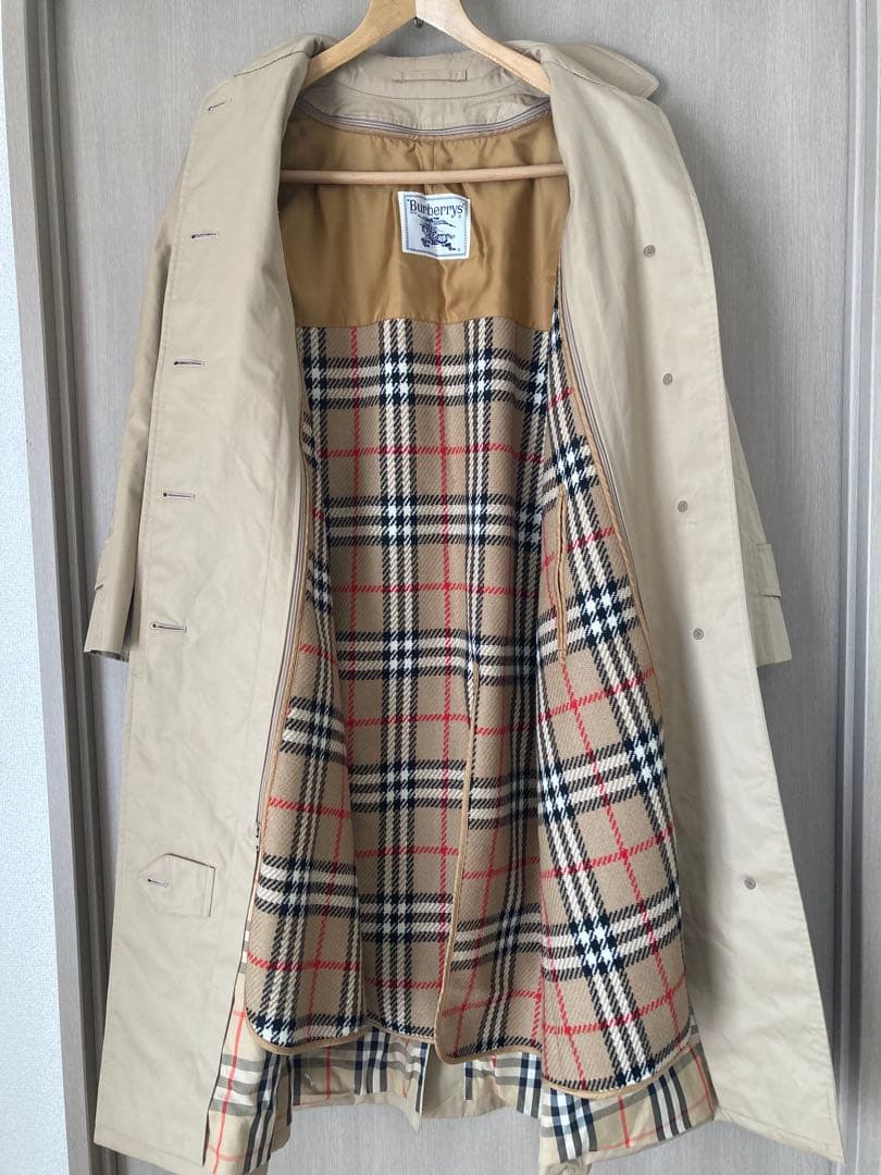 Burberry トレンチコート キルティングライナーベルト付き