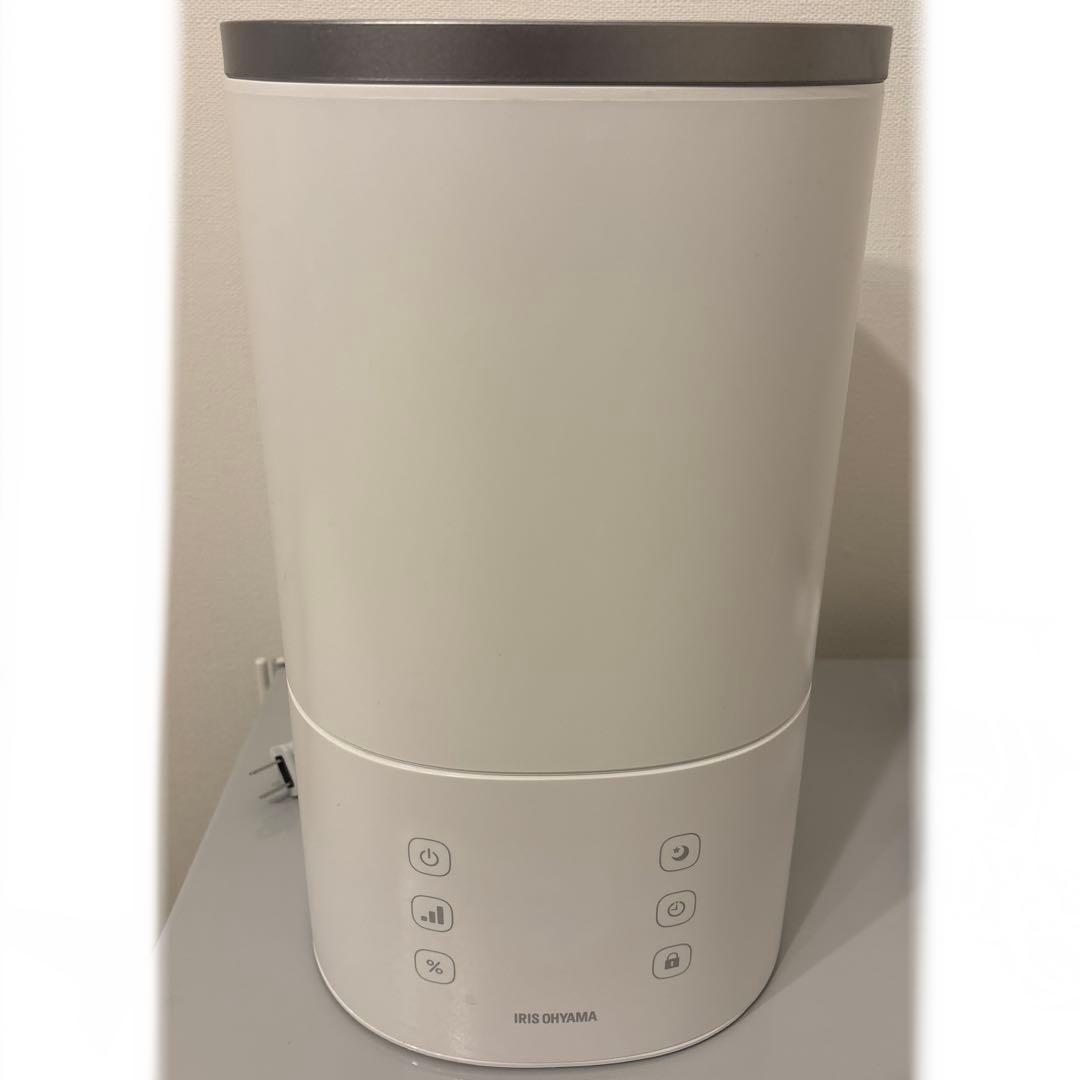 2025年製アイリスオーヤマ/上給水ハイブリット式 加湿器AHM-HU55A-W