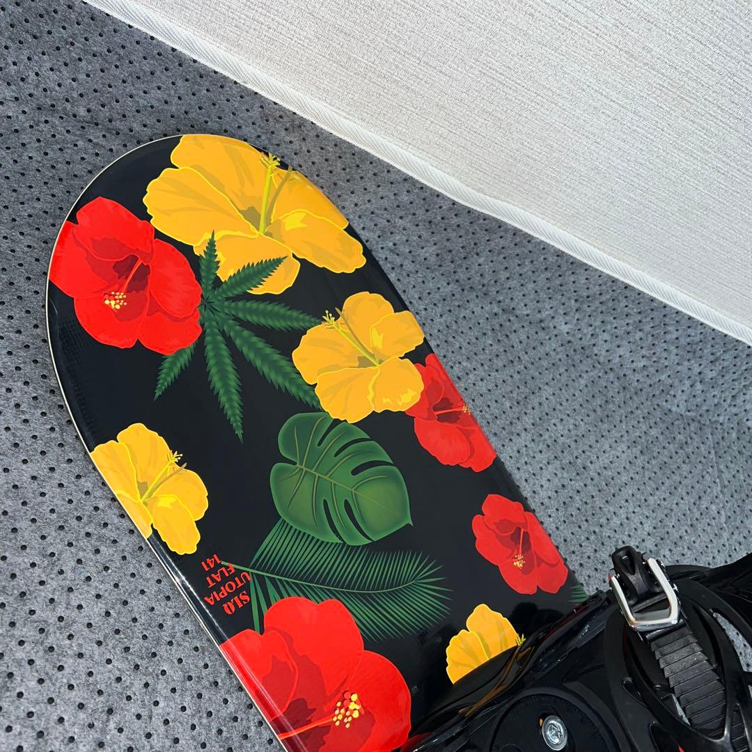 ２回使用 141cm SLQ UTOPIA FLAT×バイン SLQ SMサイズ