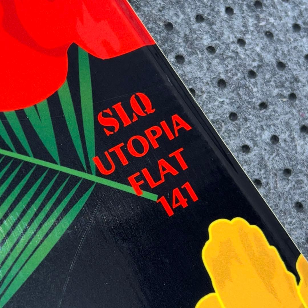 ２回使用 141cm SLQ UTOPIA FLAT×バイン SLQ SMサイズ