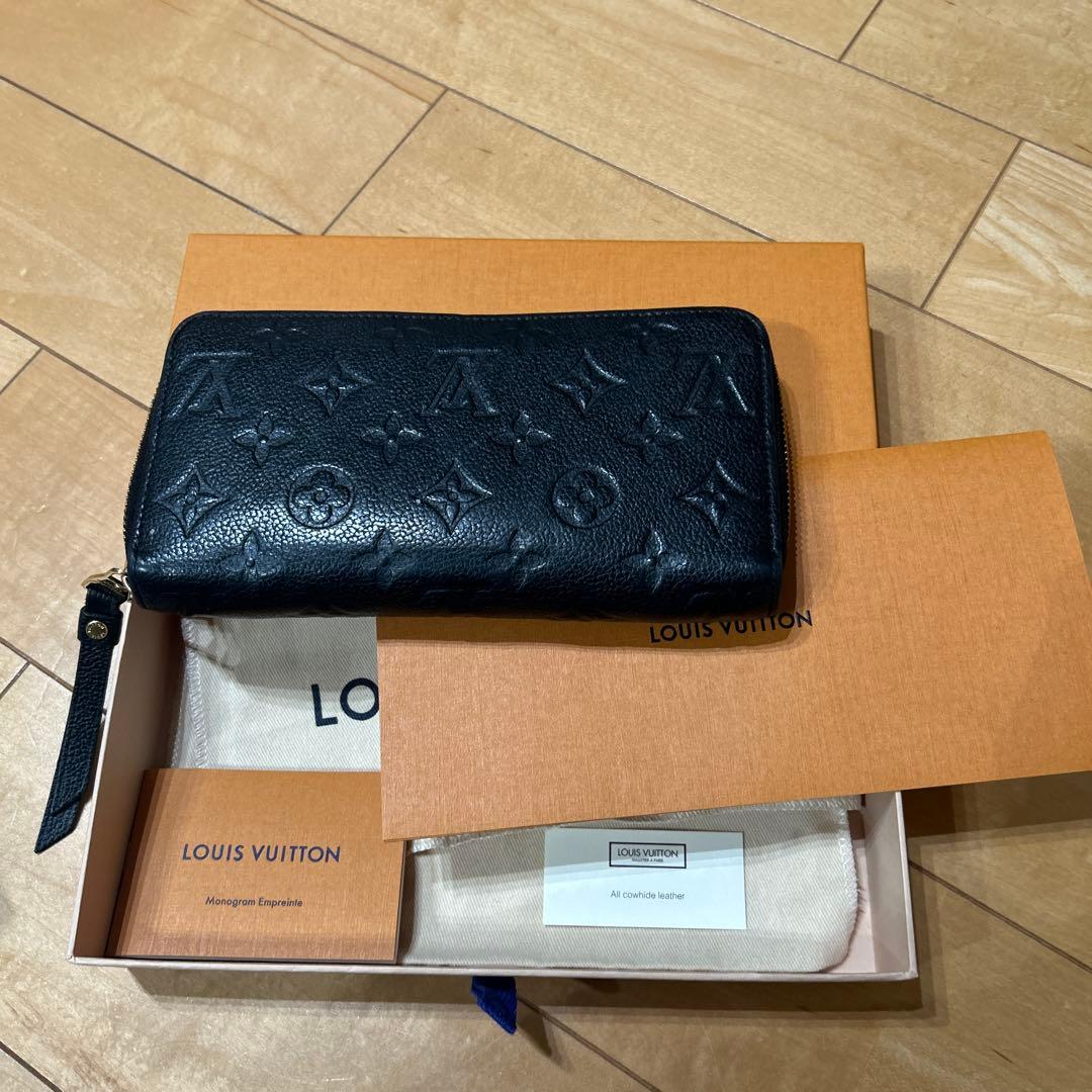 Louis Vuitton モノグラム ブラック長財布