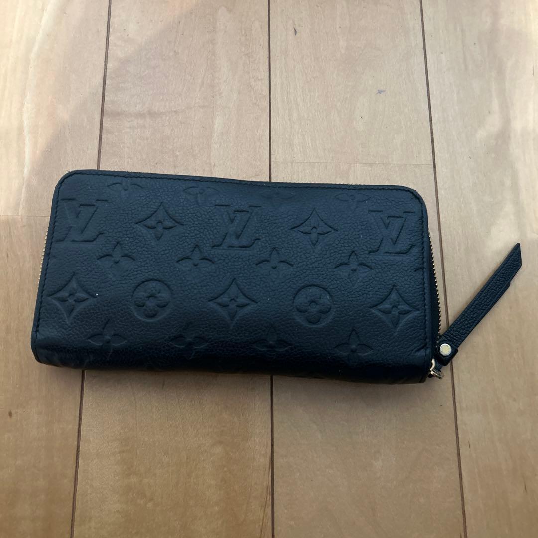 Louis Vuitton モノグラム ブラック長財布