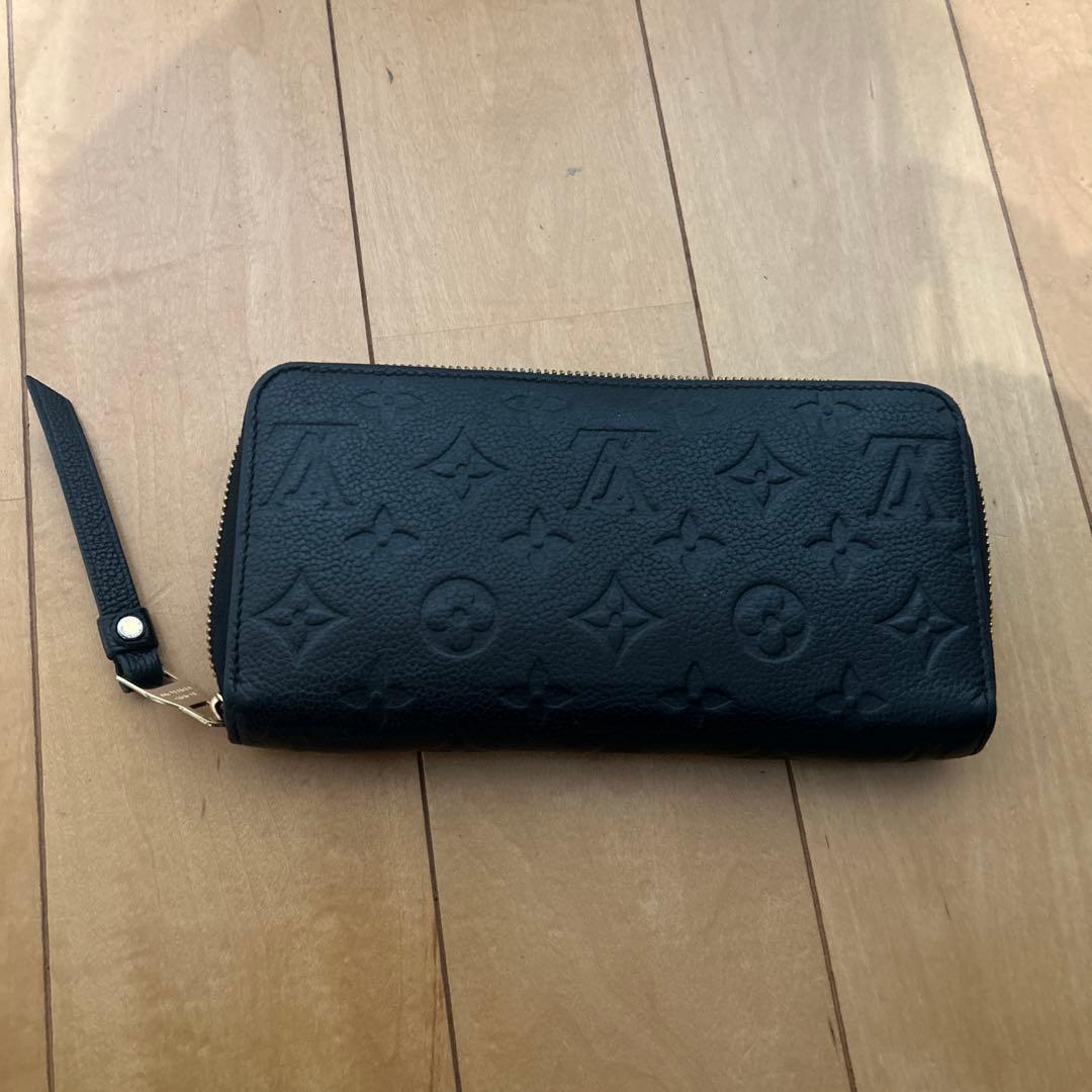 Louis Vuitton モノグラム ブラック長財布