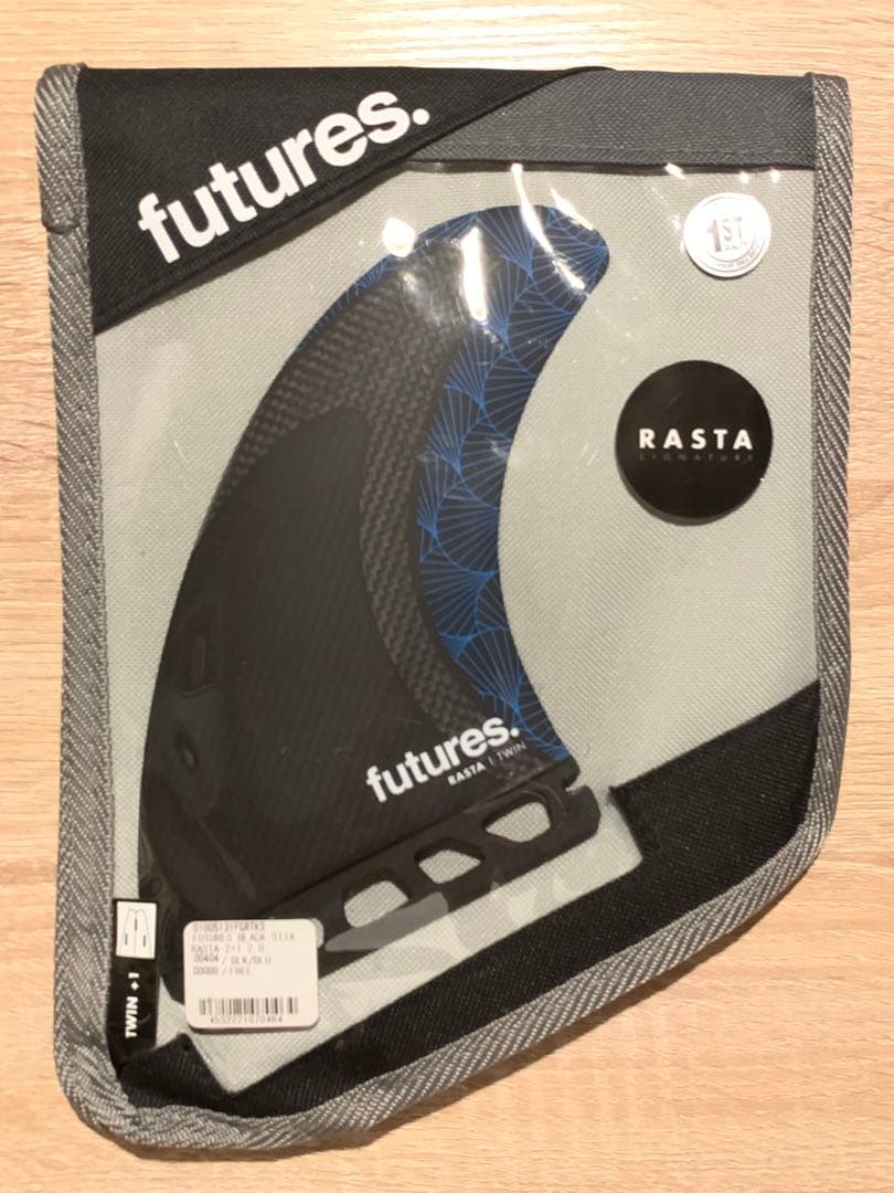 futures Rasta 2+1 2.0 Black Stix フィン