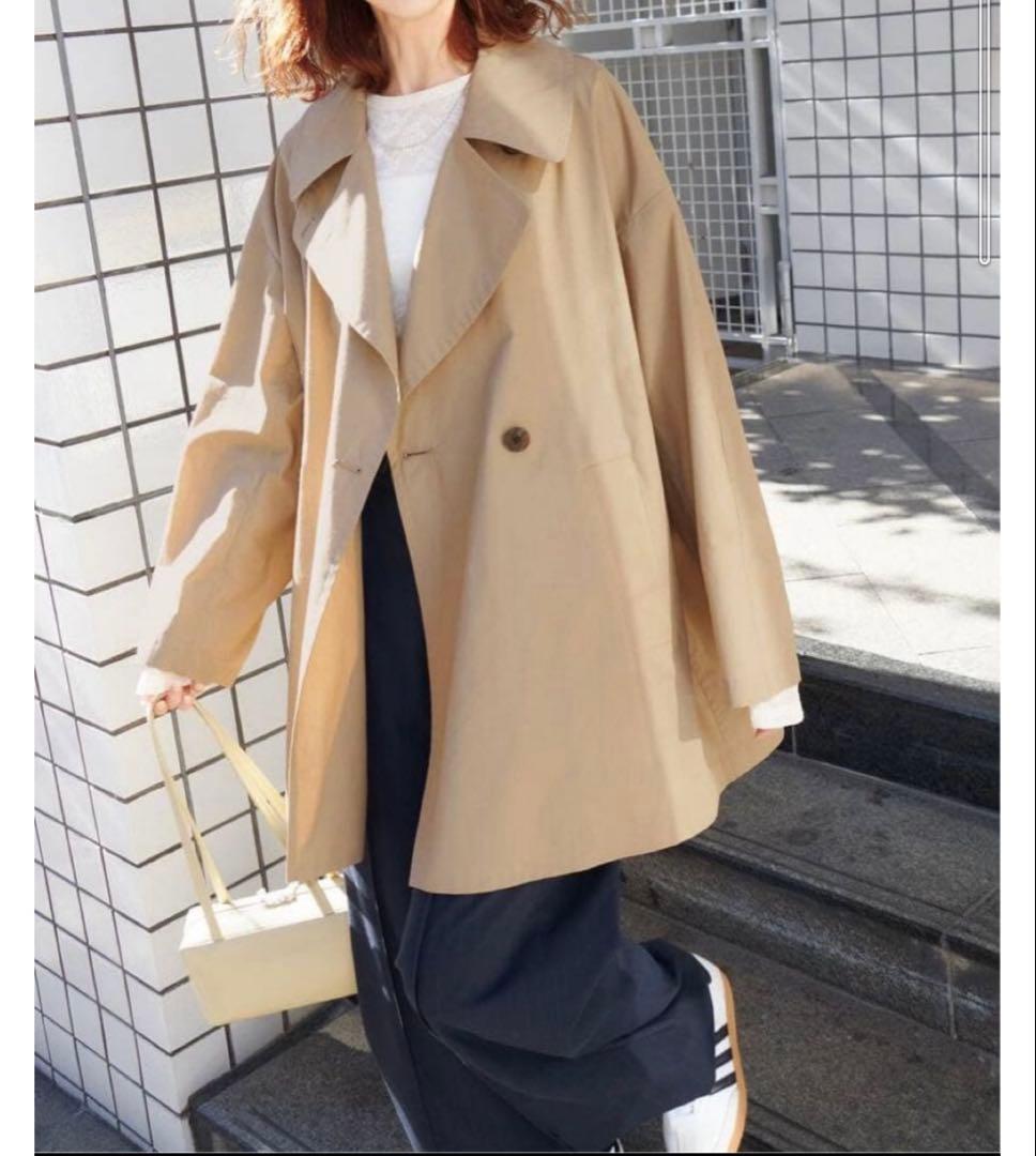 【新品 タグ付】ジャーナルスタンダード ドライクロスミドルバルカラーコート