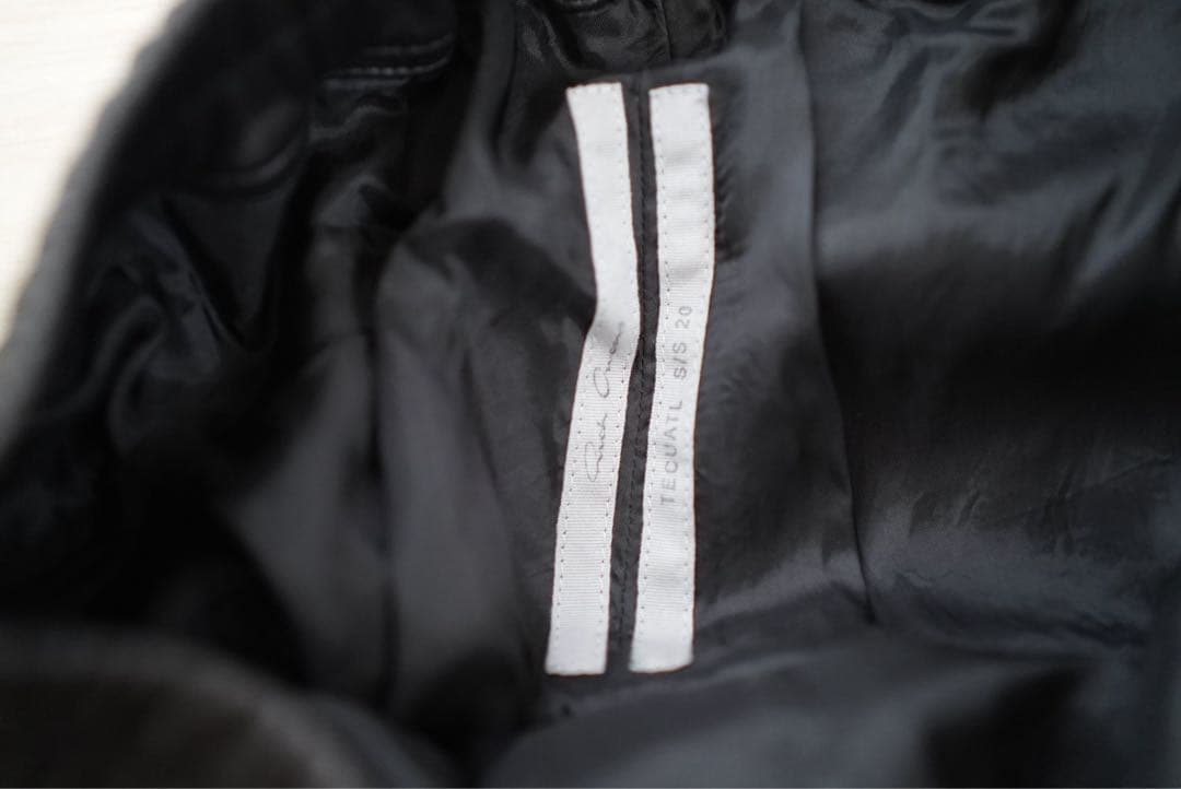 Rick Owens 20SS BASKET SWINGER LLP 48 黒