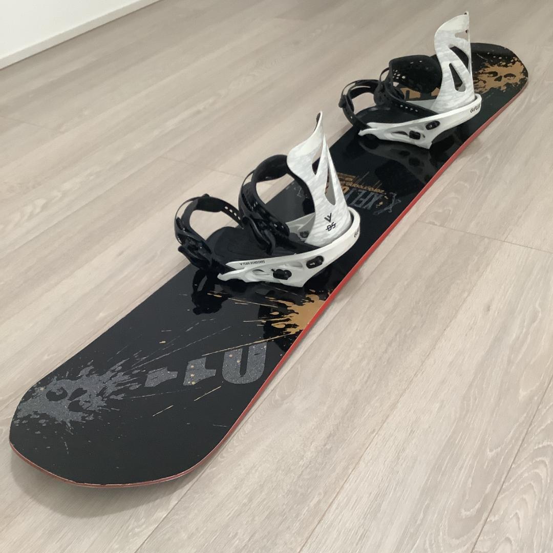 067 011X FLY SPIN148FLUXメンズグラトリスノーボードセット