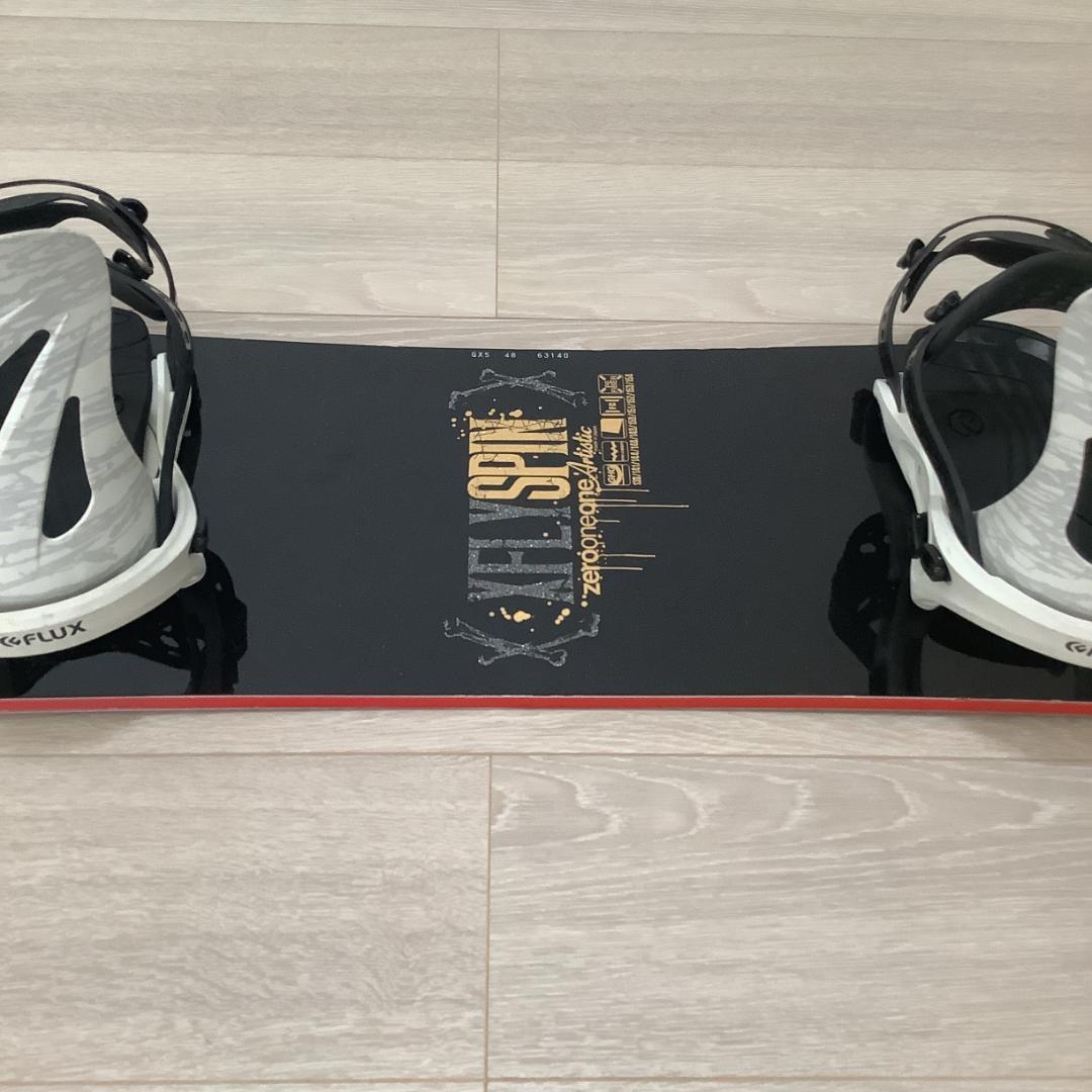 067 011X FLY SPIN148FLUXメンズグラトリスノーボードセット