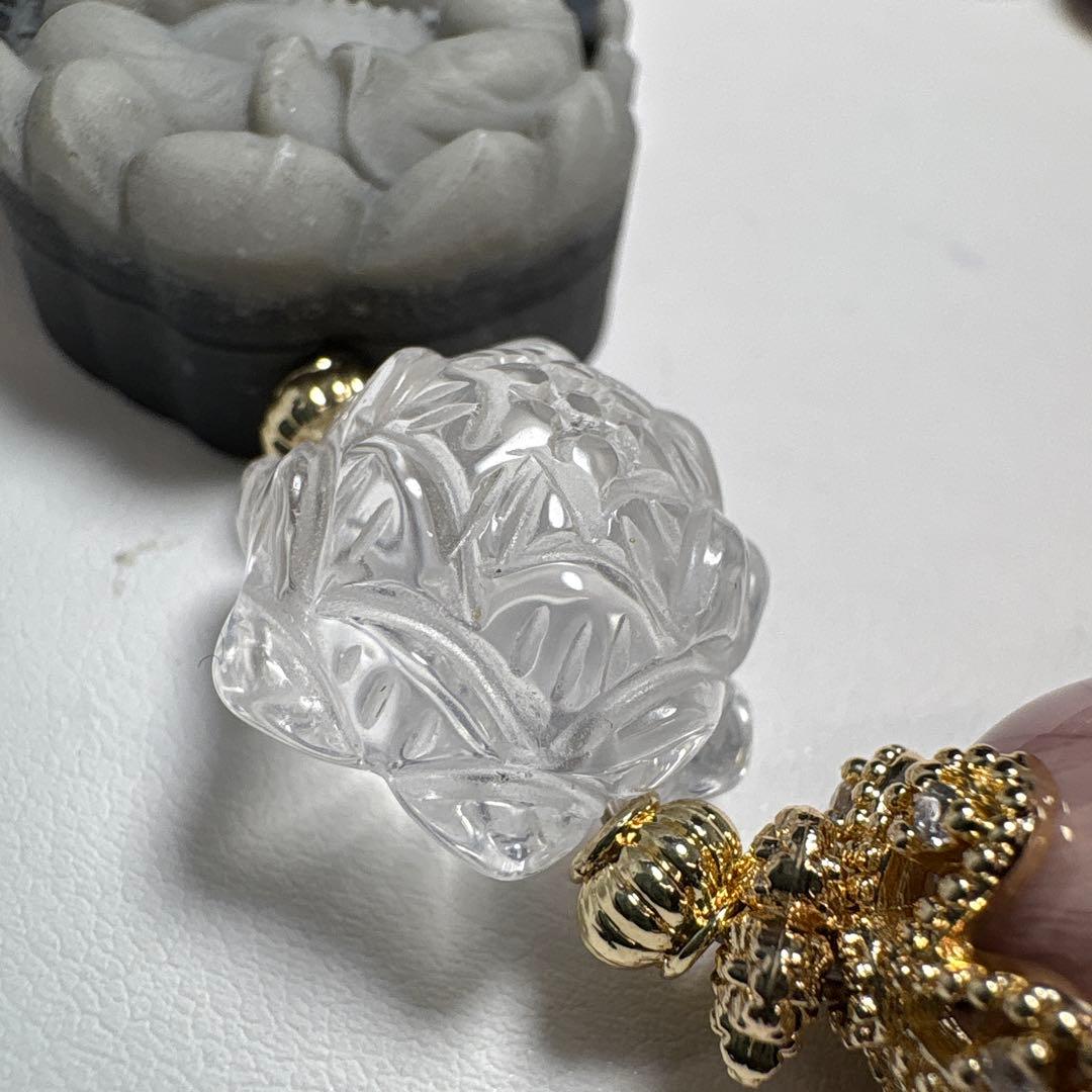 ＊くまこ❤︎様お取置き＊太極石　ガネーシャ　爆裂アラシャン瑪瑙（良質）水晶　蓮花