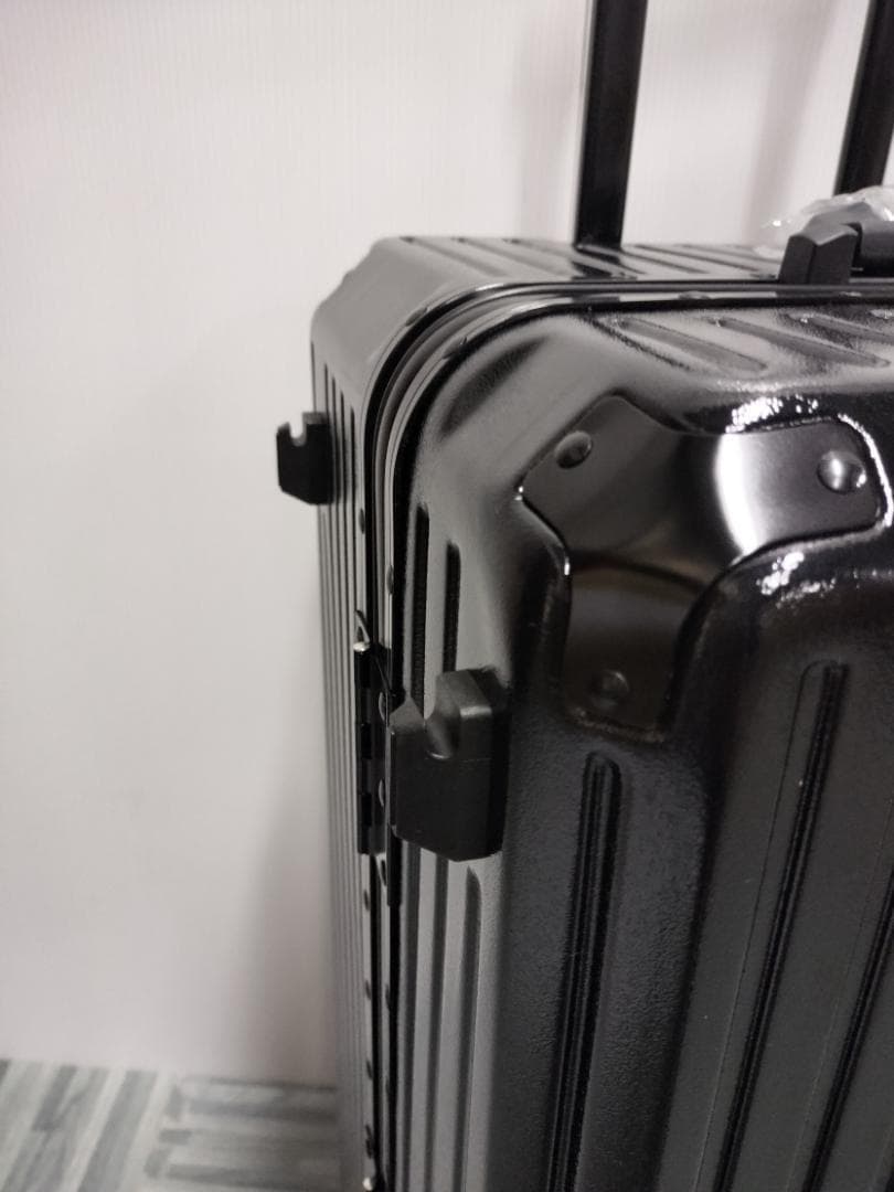 [GGQAAA]トロリースーツケース 女性出張 留学用 Lサイズ (Black)