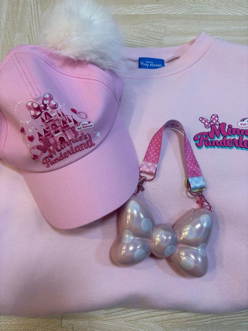 Disneyミニパルトレーナーキャップスナックケースセット