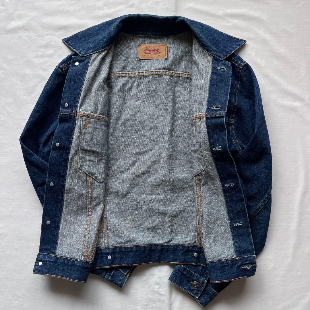 levi's リーバイス　デニムジャケット　gジャン　70505 00s L