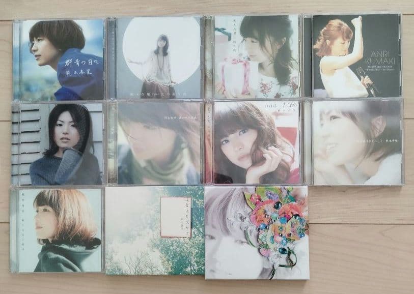 熊木杏里 アルバムCD DVD