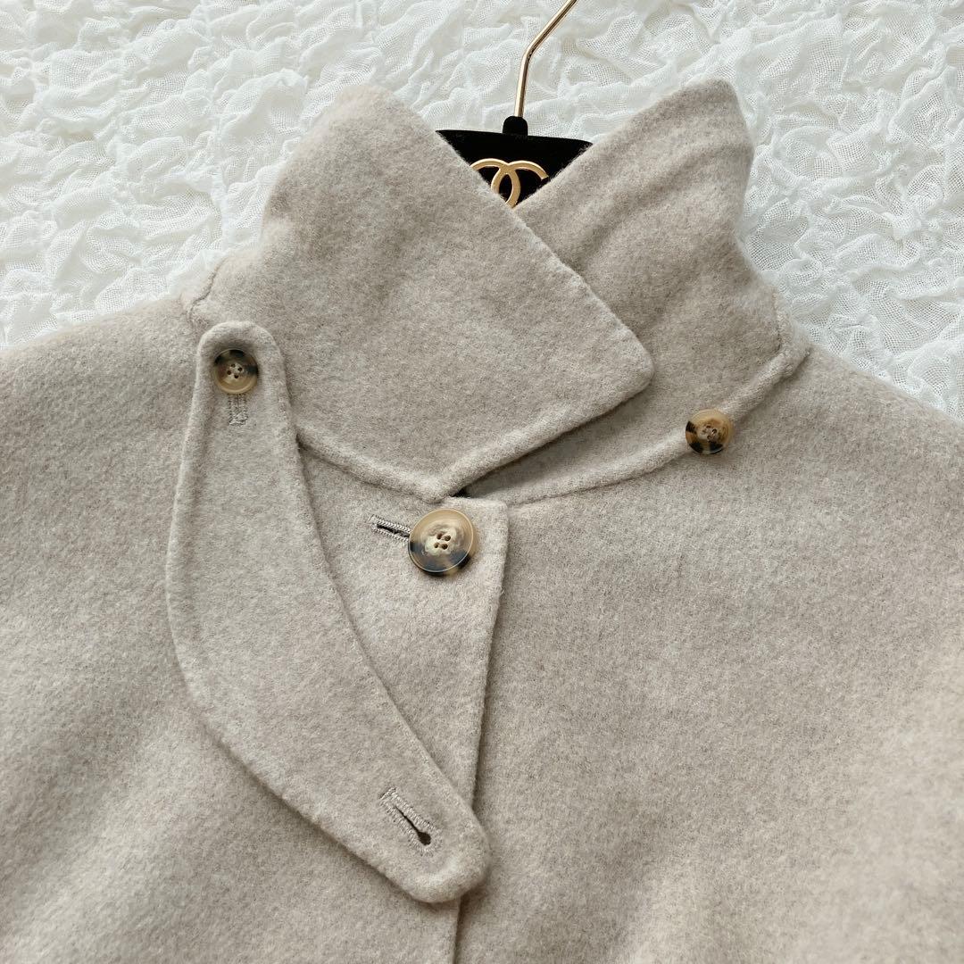 23区　24AW MANTECOPureリバー ロングコート　38 ベージュ