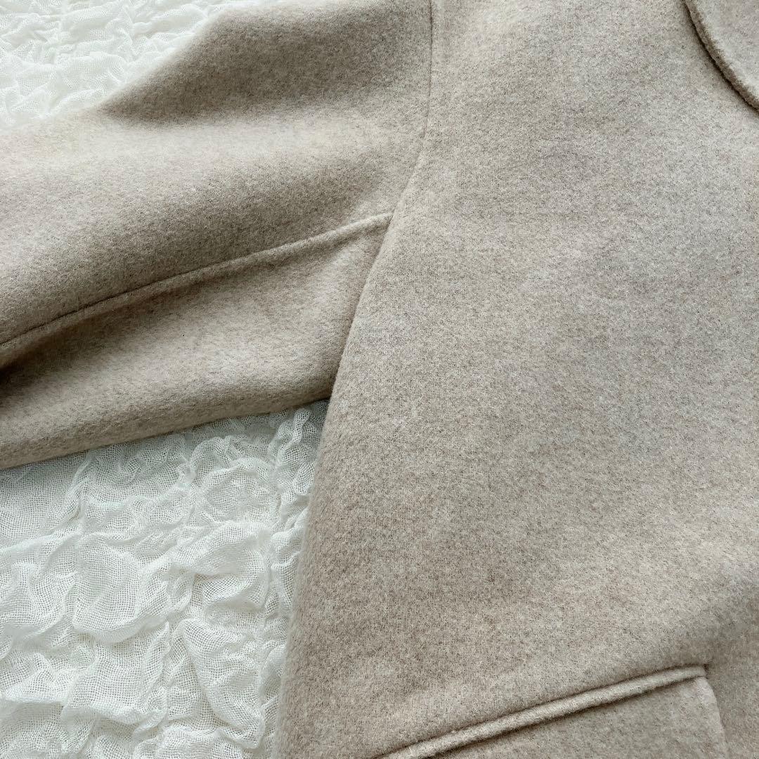 23区　24AW MANTECOPureリバー ロングコート　38 ベージュ