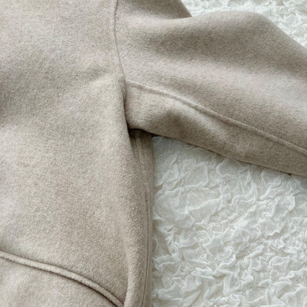 23区　24AW MANTECOPureリバー ロングコート　38 ベージュ