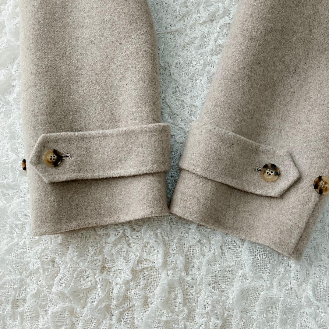23区　24AW MANTECOPureリバー ロングコート　38 ベージュ