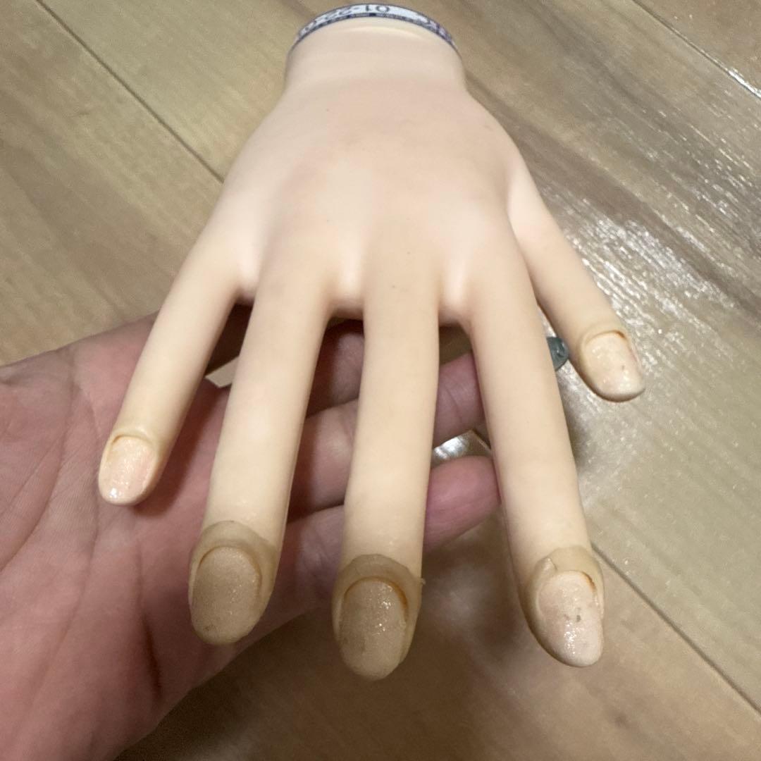 お値下げしました。JNEC認定ネイル・モデルハンド