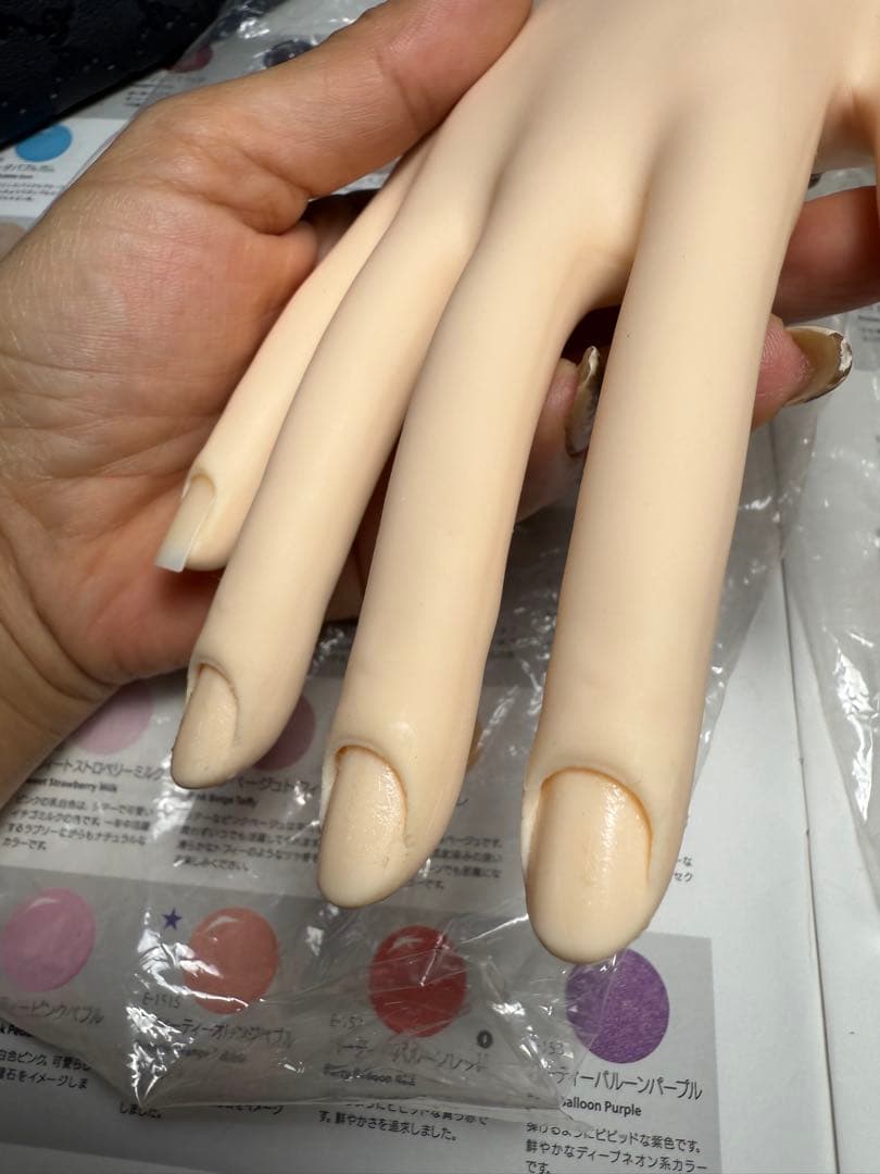 お値下げしました。JNEC認定ネイル・モデルハンド