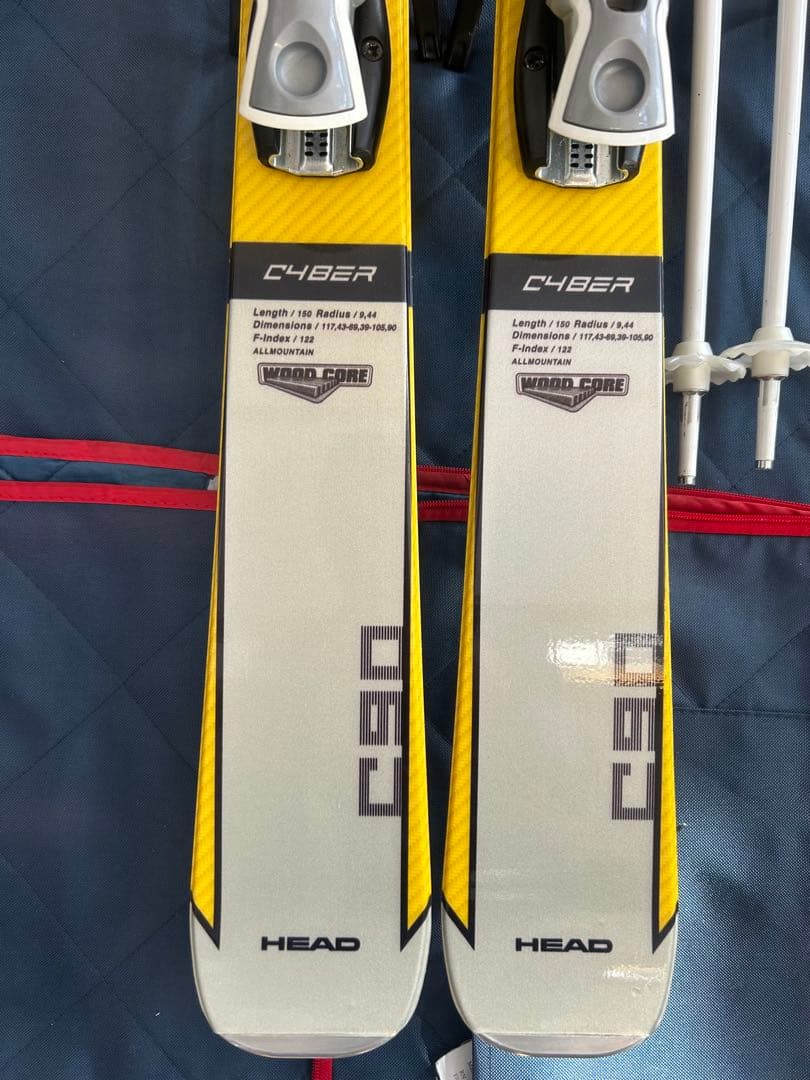 スキー セット 150cm HEAD ブーツ 24cm 24.5cm