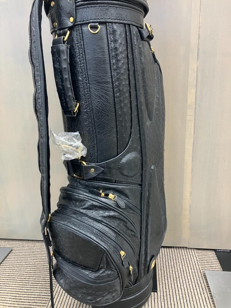 オーストリッチ　フルポイント　ゴルフバッグ　9インチ未使用