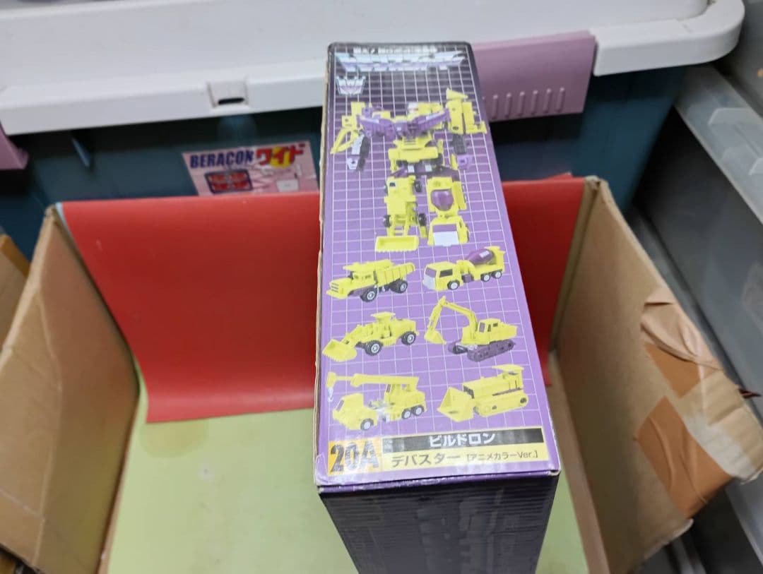激レア!開封品 トランスフォーマーアンコール復刻版巨人兵デバスター