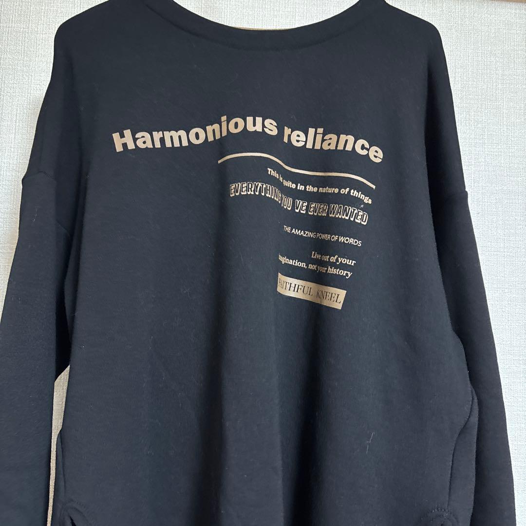 Ayaneボンバーロゴプリントプルオーバー新品タグ付き　アヤン