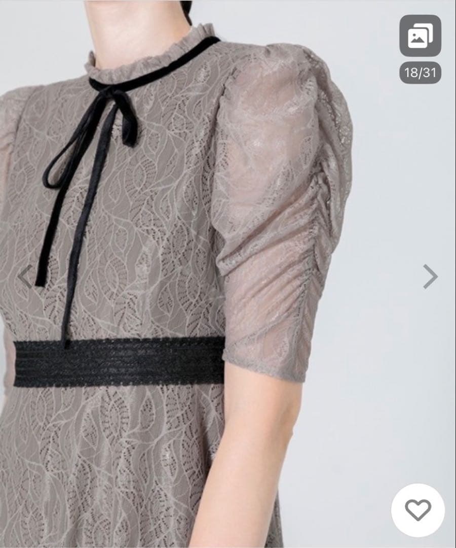 LEJA ウエストマーク 結婚式 同窓会 オケージョンドレス