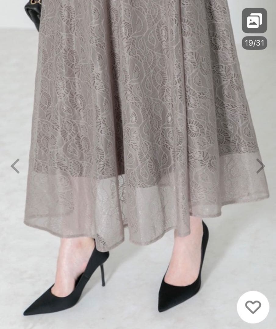 LEJA ウエストマーク 結婚式 同窓会 オケージョンドレス