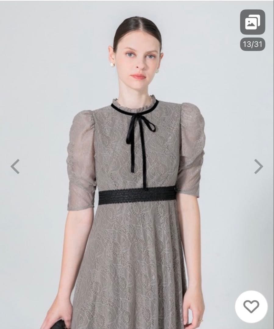 LEJA ウエストマーク 結婚式 同窓会 オケージョンドレス