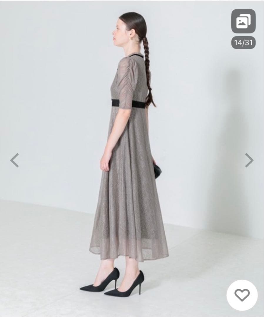 LEJA ウエストマーク 結婚式 同窓会 オケージョンドレス