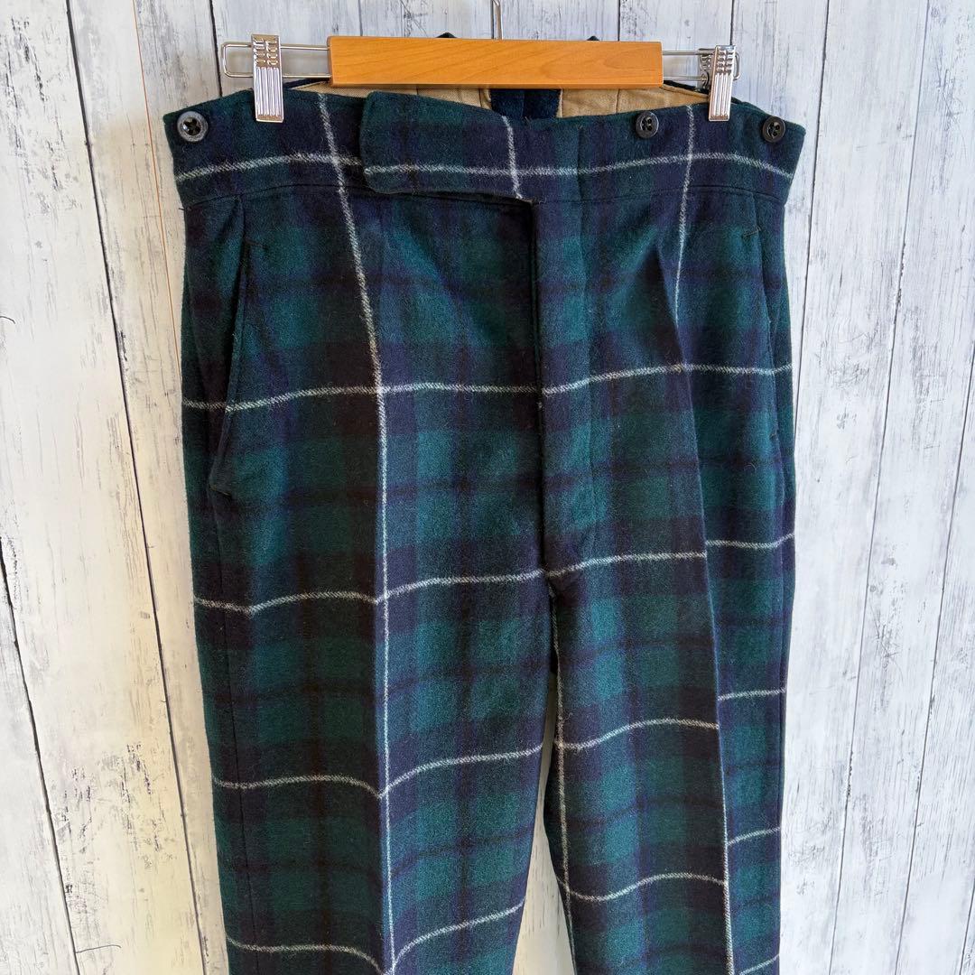 40s スコットランド軍 セレモニーパンツ ウールパンツ ミリタリースラックス