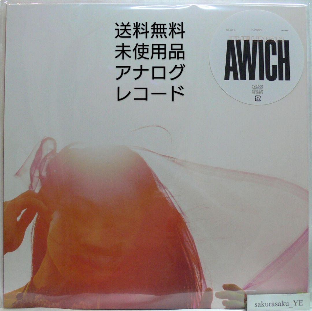 [未使用品 アナログレコード LP盤 2枚組]　Awich　THE UNION