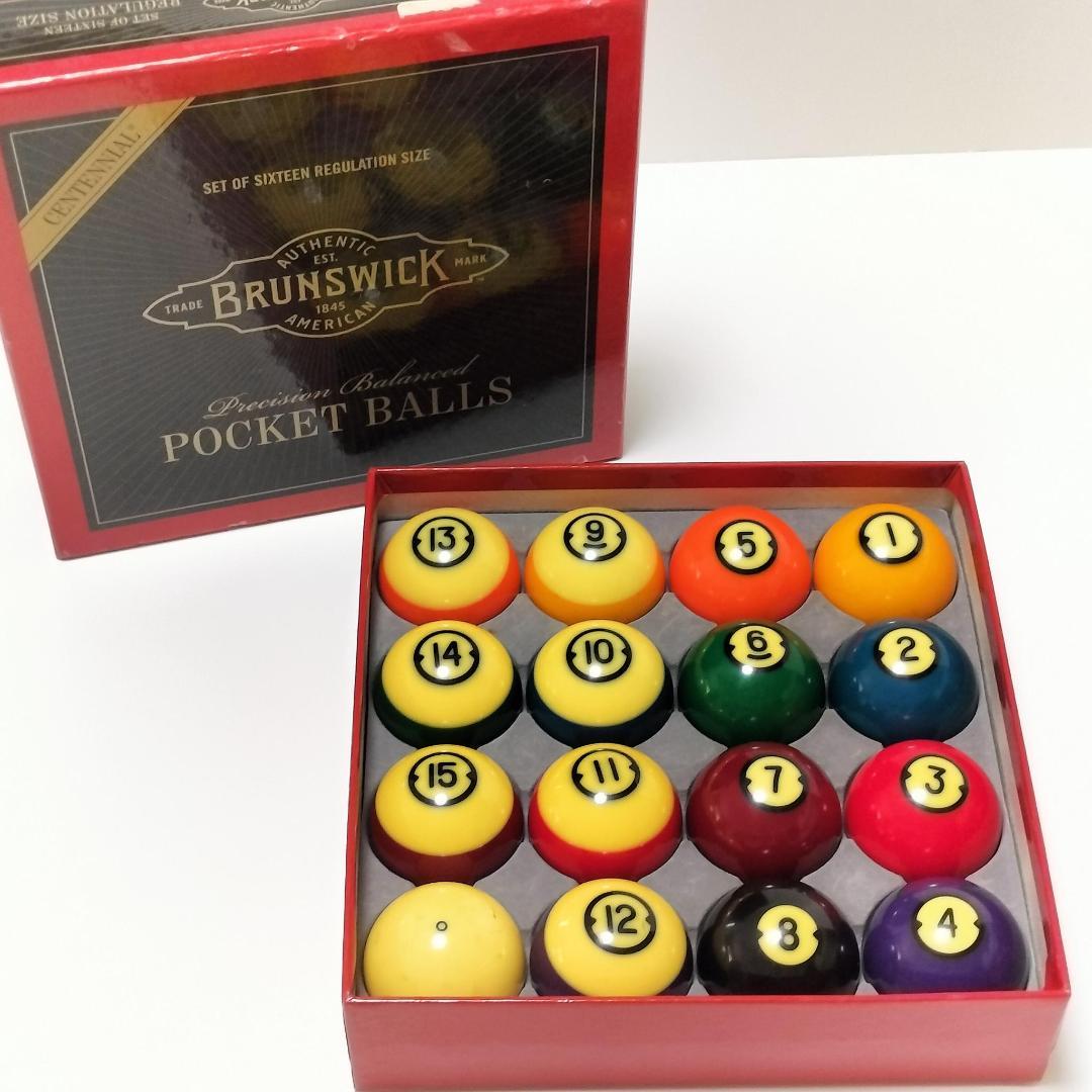 Brunswick Pocket Balls ビリヤード 100周年記念