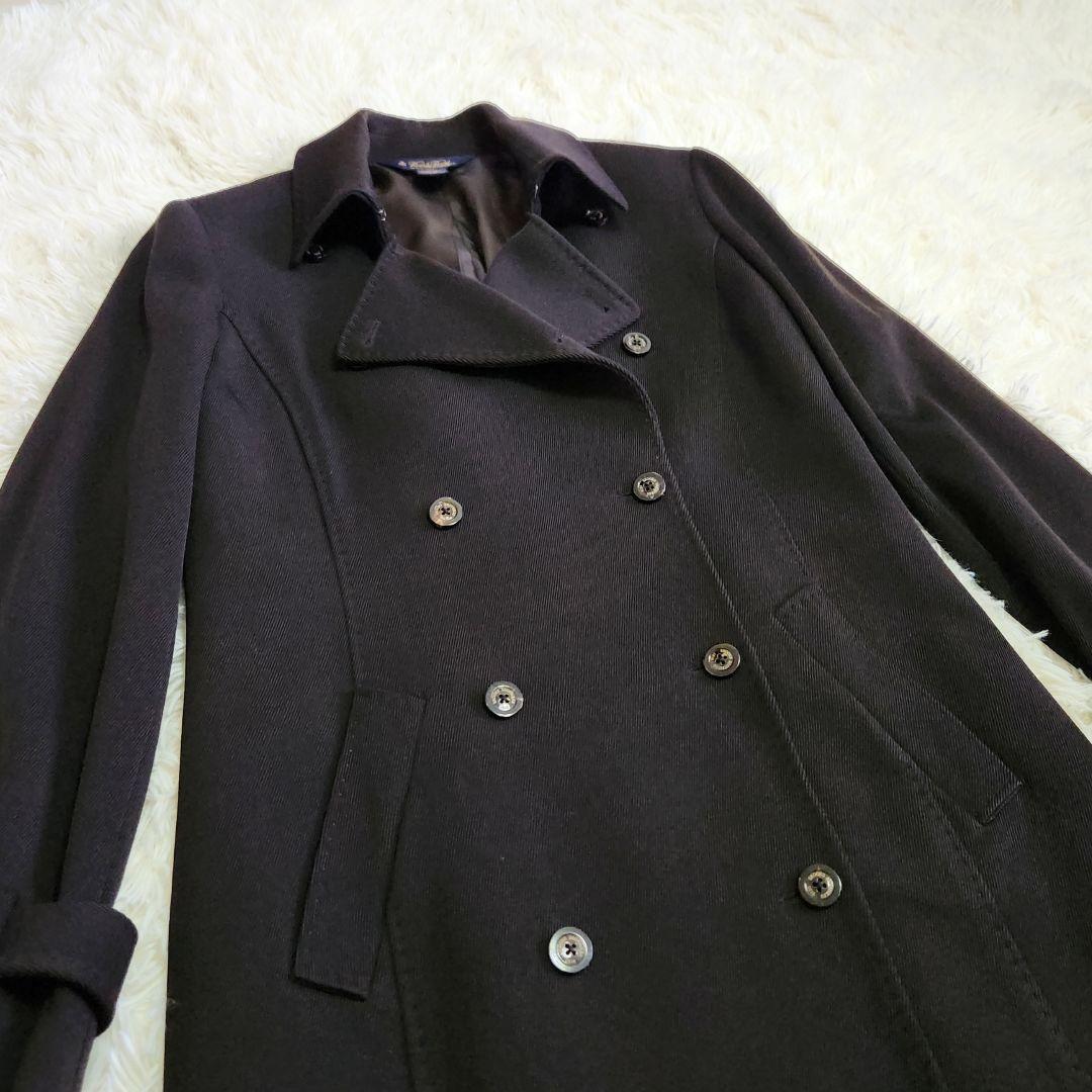 【美品】ブルックスブラザース × ロロピアーナ ダブルブレスト ロングコート