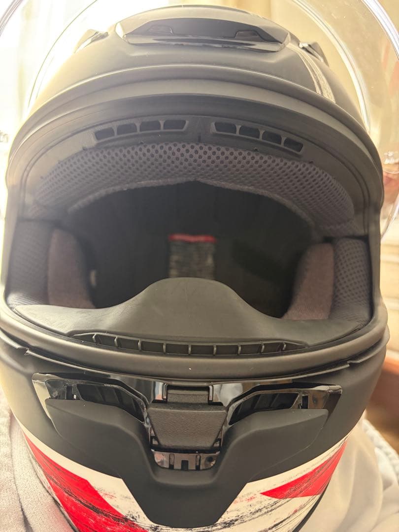 SHOEI フルフェイスヘルメット マットブラック/レッド