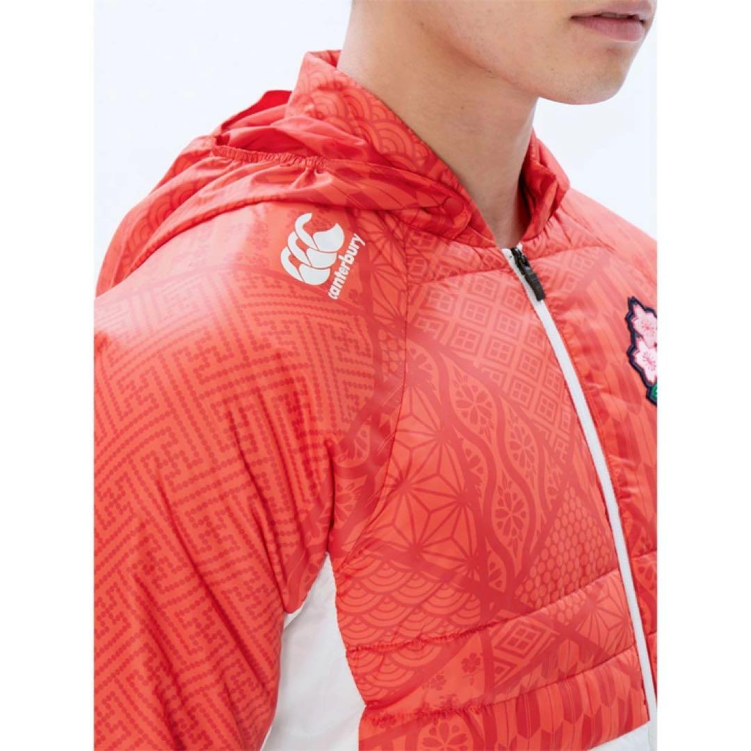 新品タグ付 カンタベリー日本代表JAPAN インサレーションジャケット赤3L